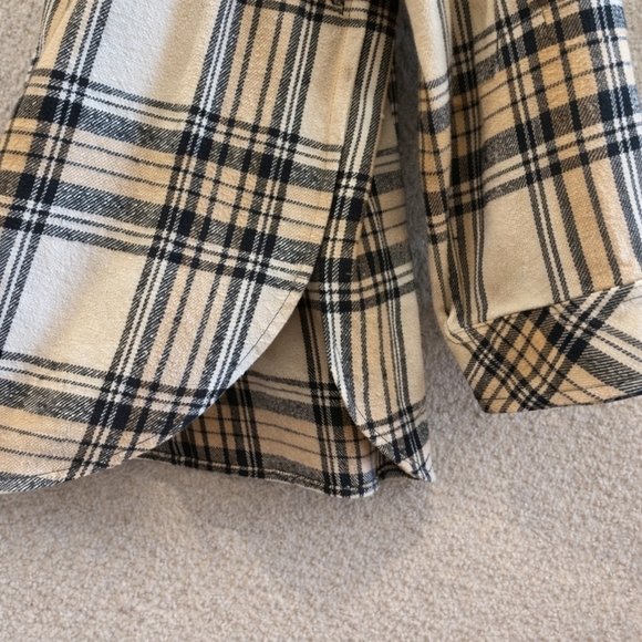 NWOT Anthropologie Sanctuary Girlfriend Utility Shirt Jacket In Toffee - Picture 5 of 9